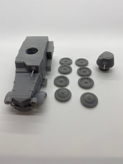 WWII Japanese Type 2592 Chiyoda Armoured Car Various Scales Historical Wargaming