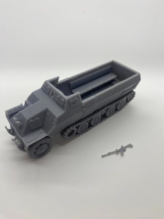 WWII Japanese Type 1 Ho Ha Halftrack Personnel Carrier with Type 92 MMG Various Scales Historical Wargaming (US tariffs are pre-paid by us)