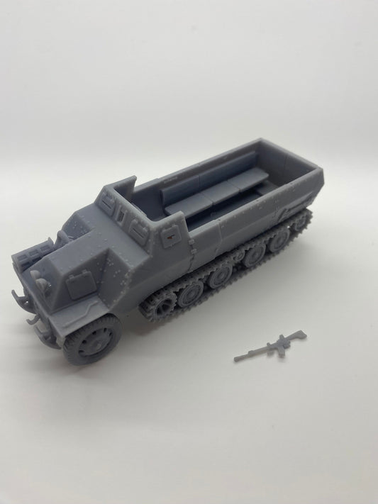 WWII Japanese Type 1 Ho Ha Halftrack Personnel Carrier with Type 92 MMG Various Scales Historical Wargaming