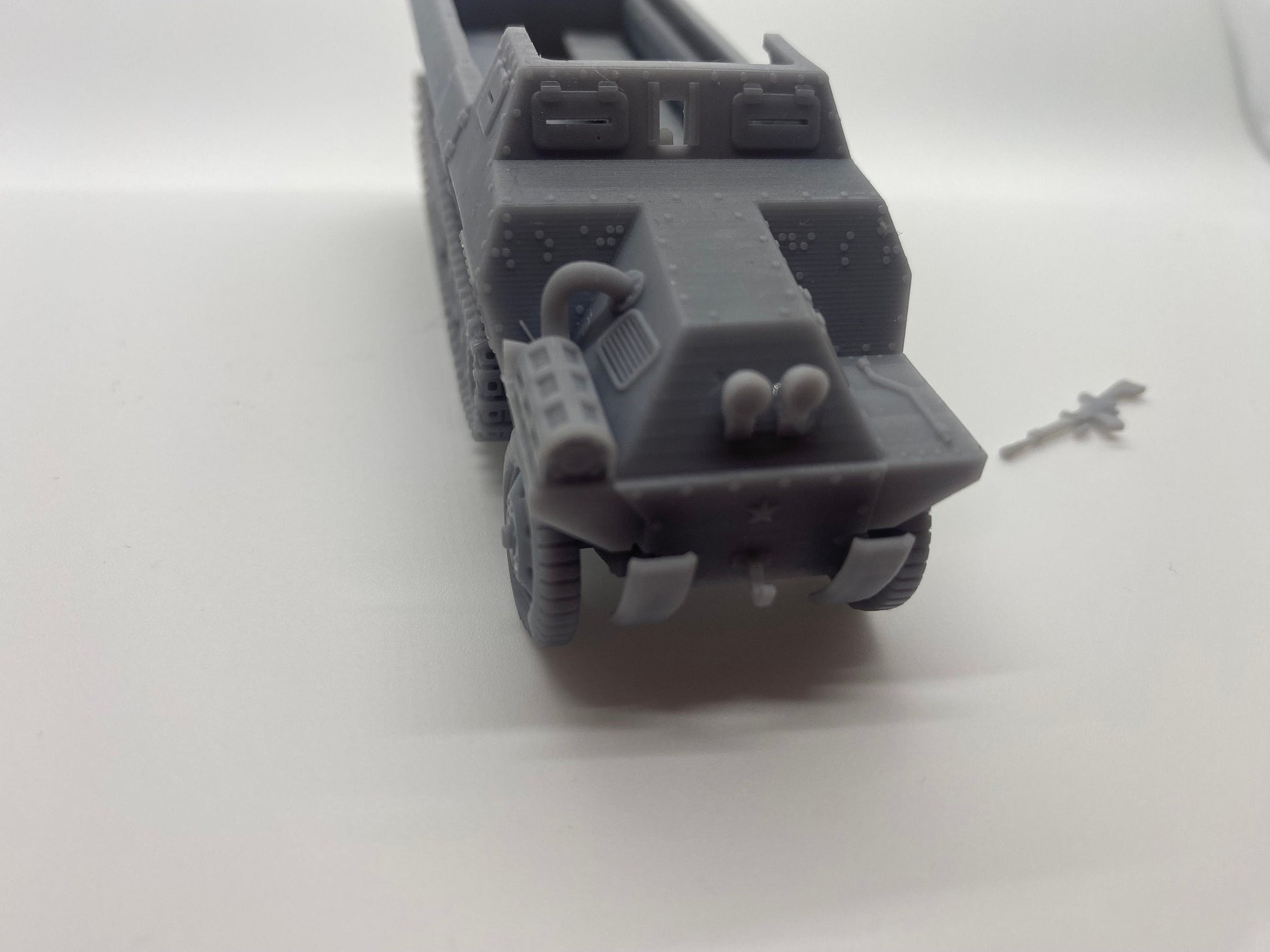 WWII Japanese Type 1 Ho Ha Halftrack Personnel Carrier with Type 92 MMG Various Scales Historical Wargaming (US tariffs are pre-paid by us)
