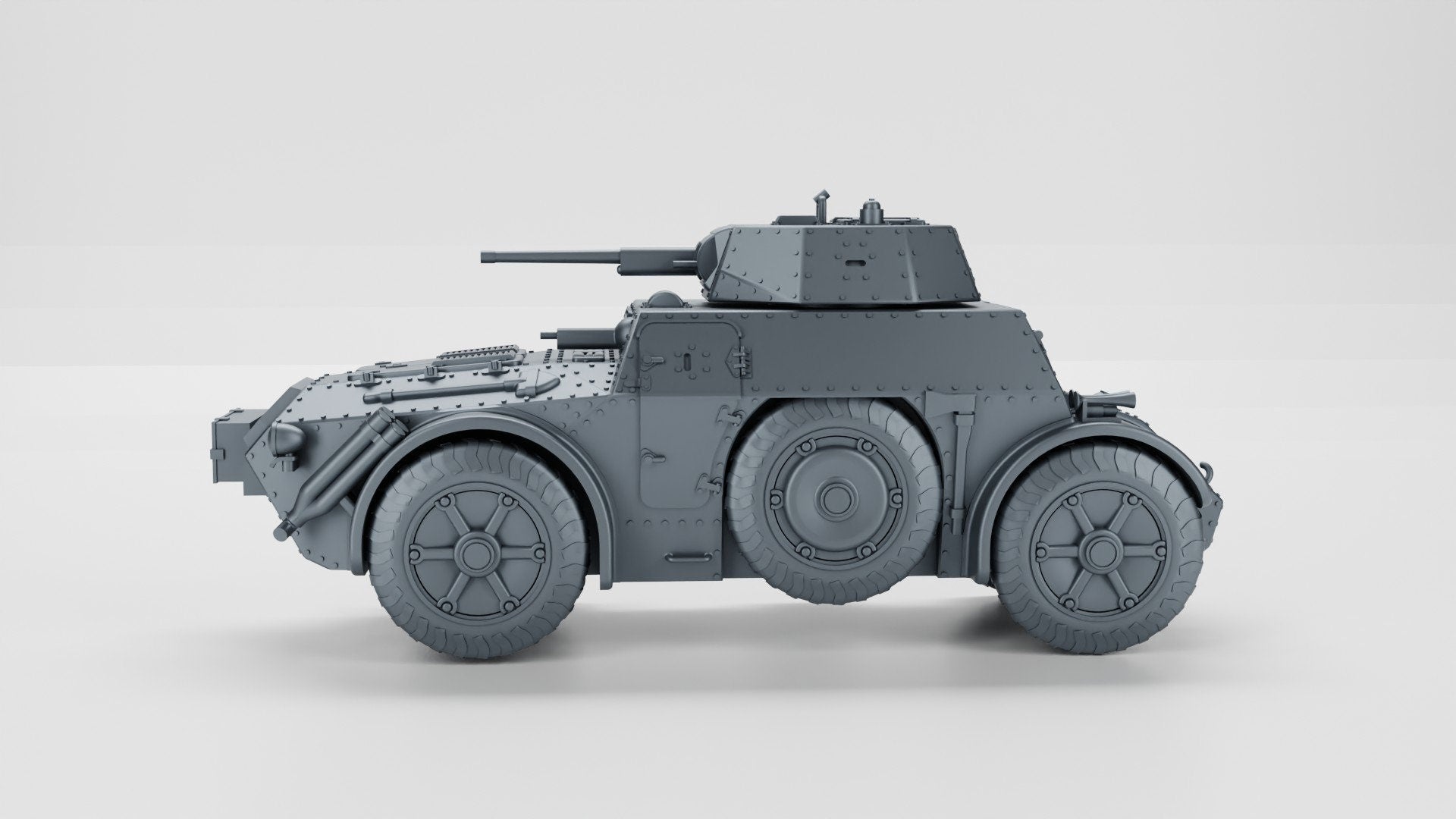 WWII Italian Fiat-Ansaldo Autoblinda 43 Various Scales Historical Wargaming (US tariffs are pre-paid by us)