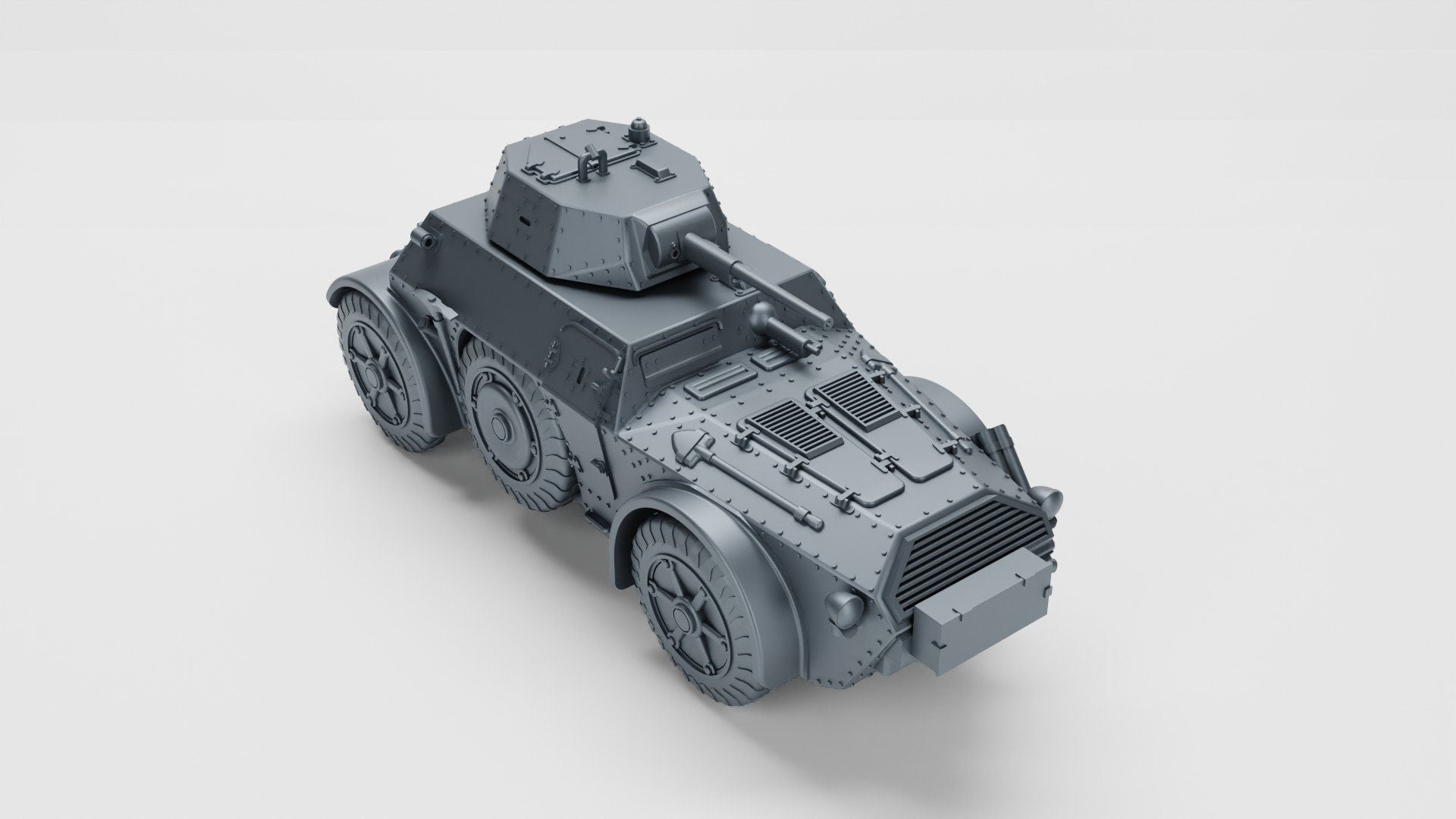 WWII Italian Fiat-Ansaldo Autoblinda 43 Various Scales Historical Wargaming (US tariffs are pre-paid by us)