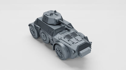 WWII Italian Fiat-Ansaldo Autoblinda 43 Various Scales Historical Wargaming (US tariffs are pre-paid by us)