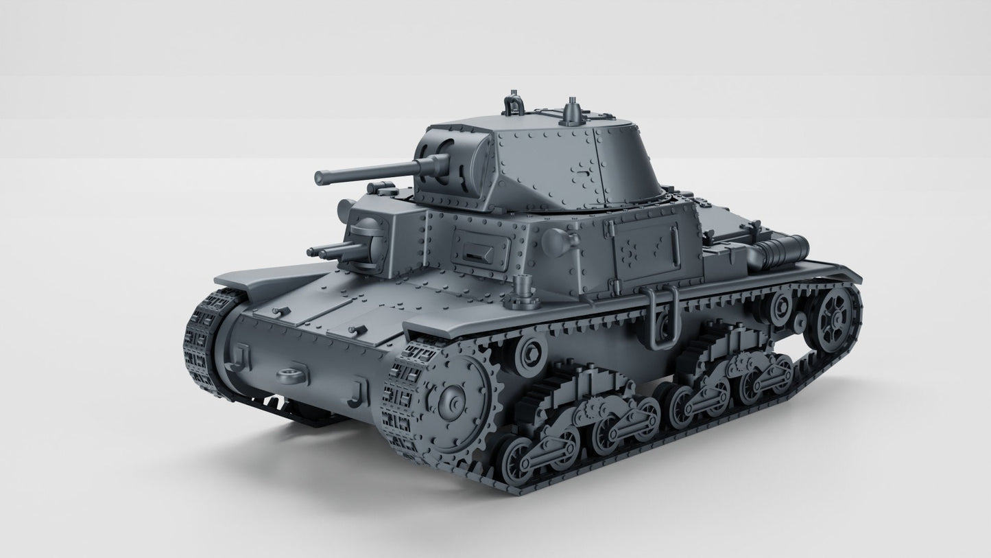 WWII Italian Carro Armato M13-40 Medium Tank Various Scales Historical Wargaming (US tariffs are pre-paid by us)