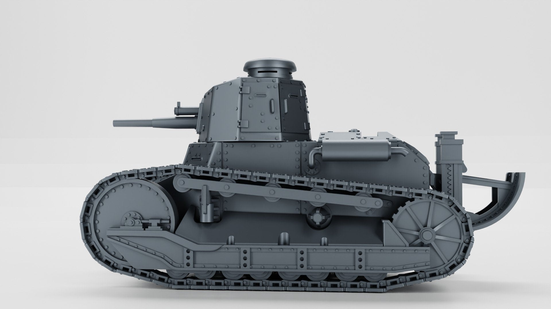 WWII Italian Fiat 3000 mod.30 Various Scales Historical Wargaming