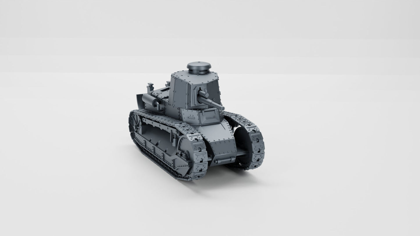 WWII Italian Fiat 3000 mod.30 Various Scales Historical Wargaming (US tariffs are pre-paid by us)