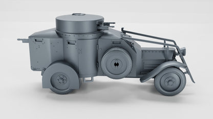 WWII Italian Lancia 1ZM Interwar Armoured Car Various Scales Historical Wargaming