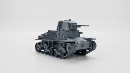WWII Italian L6 - 40 Light Tank Various Scales Historical Wargaming