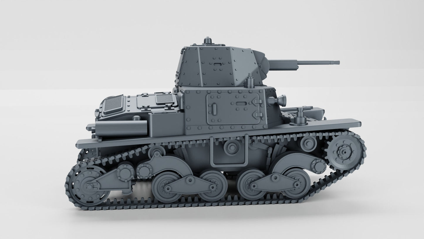 WWII Italian L6 - 40 Light Tank Various Scales Historical Wargaming