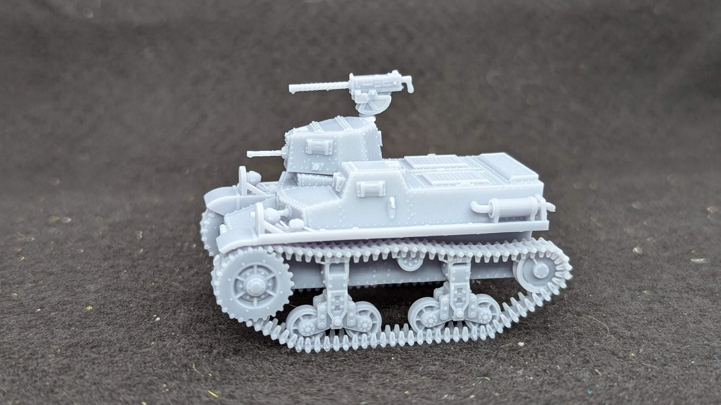 WWII US M1931 Combat Car - Marmon Herrington CTLS-4TA Various Scales Historical Wargaming