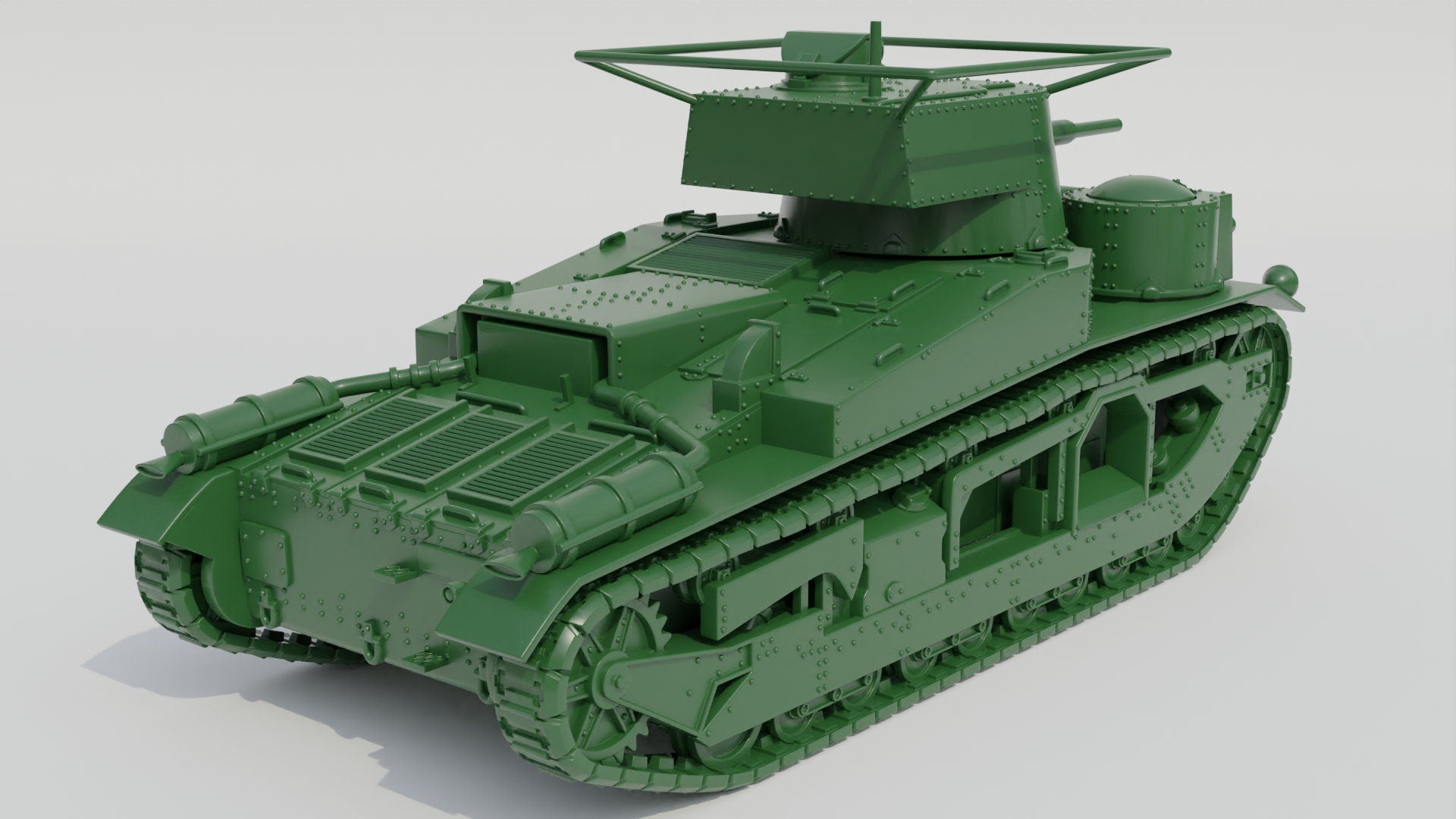 WWII British Vickers Medium Tank Mk.III UK Various Scales Historical Wargaming