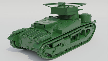 WWII British Vickers Medium Tank Mk.III UK Various Scales Historical Wargaming