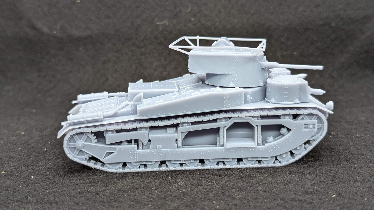 WWII British Vickers Medium Tank Mk.III UK Various Scales Historical Wargaming