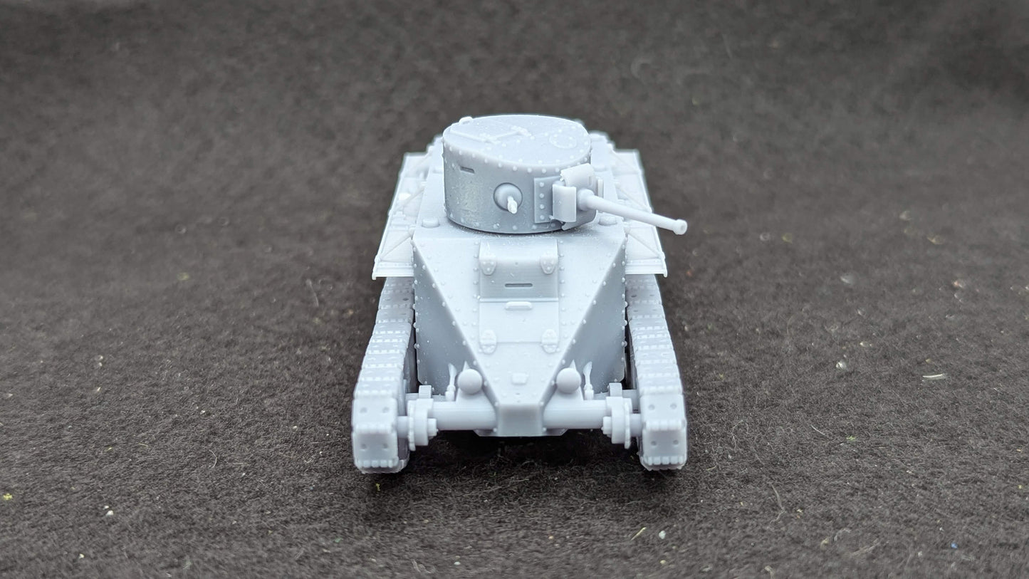 WWII Soviet BT-2 Light Tank Various Scales Historical Wargaming