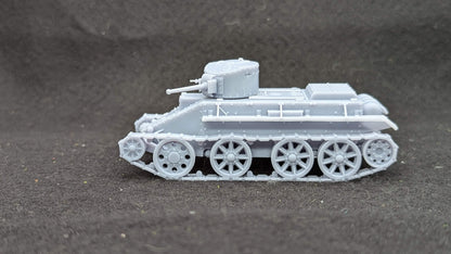 WWII Soviet BT-2 Light Tank Various Scales Historical Wargaming