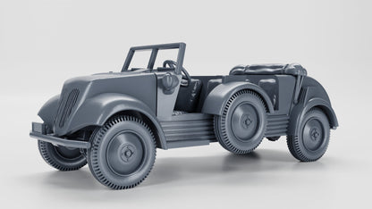 WWII German Gelandewagen Tempo G 1200 Car Various Scales Historical Wargaming