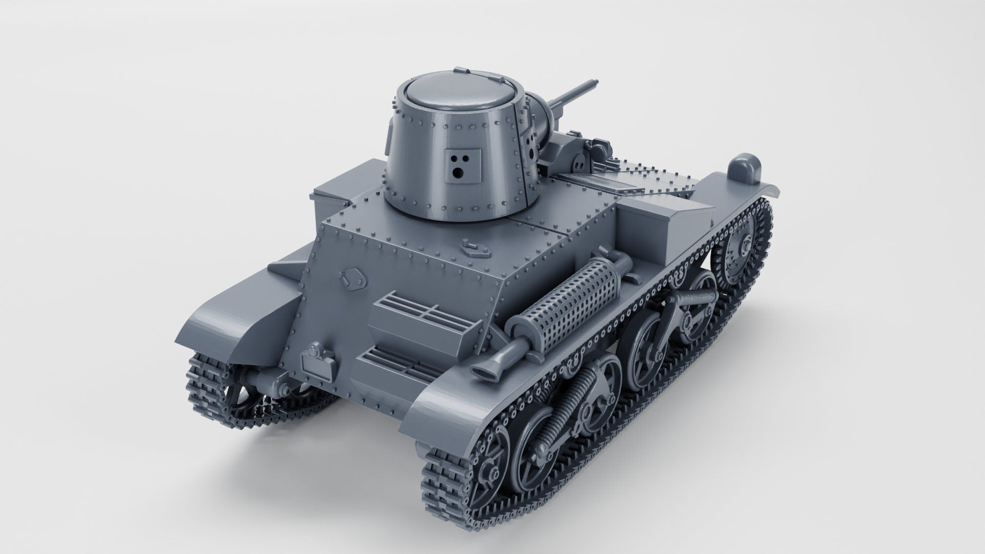 WWII Vickers Light Tank T-15 Belgium WW2 Interwar Various Scales Historical Wargaming