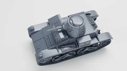 WWII Vickers Light Tank T-15 Belgium WW2 Interwar Various Scales Historical Wargaming (US tariffs are pre-paid by us)