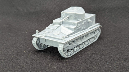 WWII British Vickers Medium Tank Mk.I UK WW2 Interwar Various Scales Historical Wargaming