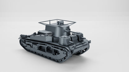 WWII British Vickers Medium Tank Mk.III UK Various Scales Historical Wargaming