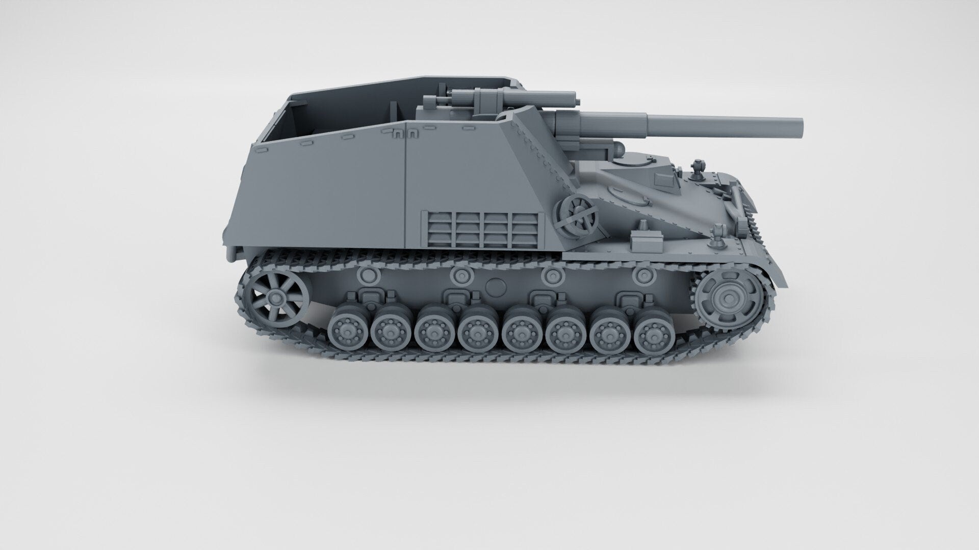 WWII German 15cm s.FH 18/1 Hummel Sd.Kfz.165 Early Production Various Scales Historical Wargaming (US tariffs are pre-paid by us)