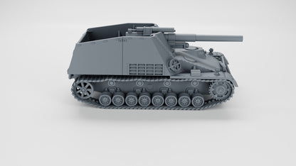 WWII German 15cm s.FH 18/1 Hummel Sd.Kfz.165 Early Production Various Scales Historical Wargaming