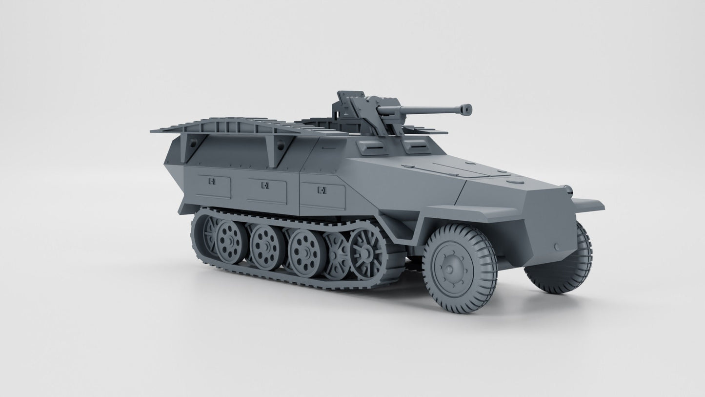 WWII German Panzerspähwagen (Pioneer Wagon) 251/7 Various Scales Historical Wargaming