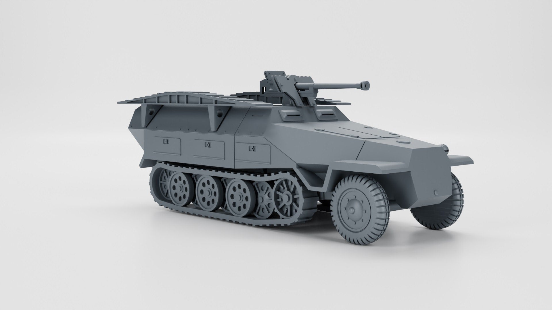 WWII German Panzerspähwagen (Pioneer Wagon) 251/7 Various Scales Historical Wargaming