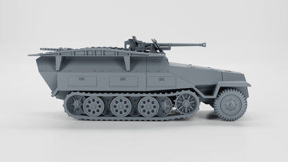 WWII German Panzerspähwagen (Pioneer Wagon) 251/7 Various Scales Historical Wargaming (US tariffs are pre-paid by us)