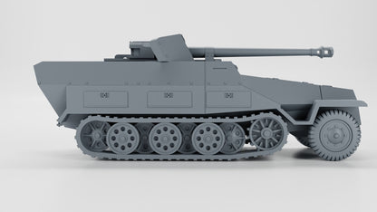 WWII German Sd.Kfz 251/22 7.5cm Pakwagen Various Scales Historical Wargaming (US tariffs are pre-paid by us)