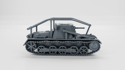 WWII German Command Tank Sd.Kfz. 265 Panzer I ausf B Early War Radio Version Various Scales Historical Wargaming