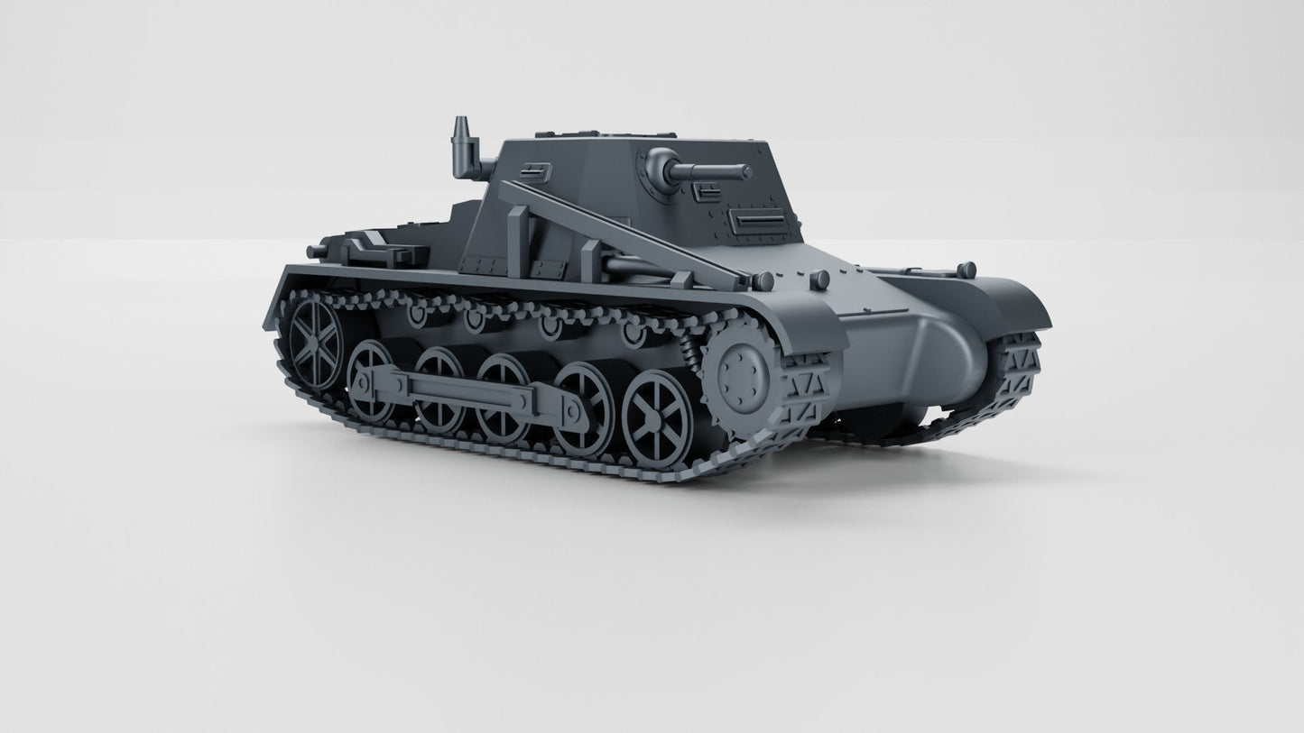 WWII German Command Tank Sd.Kfz. 265 Panzer I ausf B Early War Version Various Scales Historical Wargaming