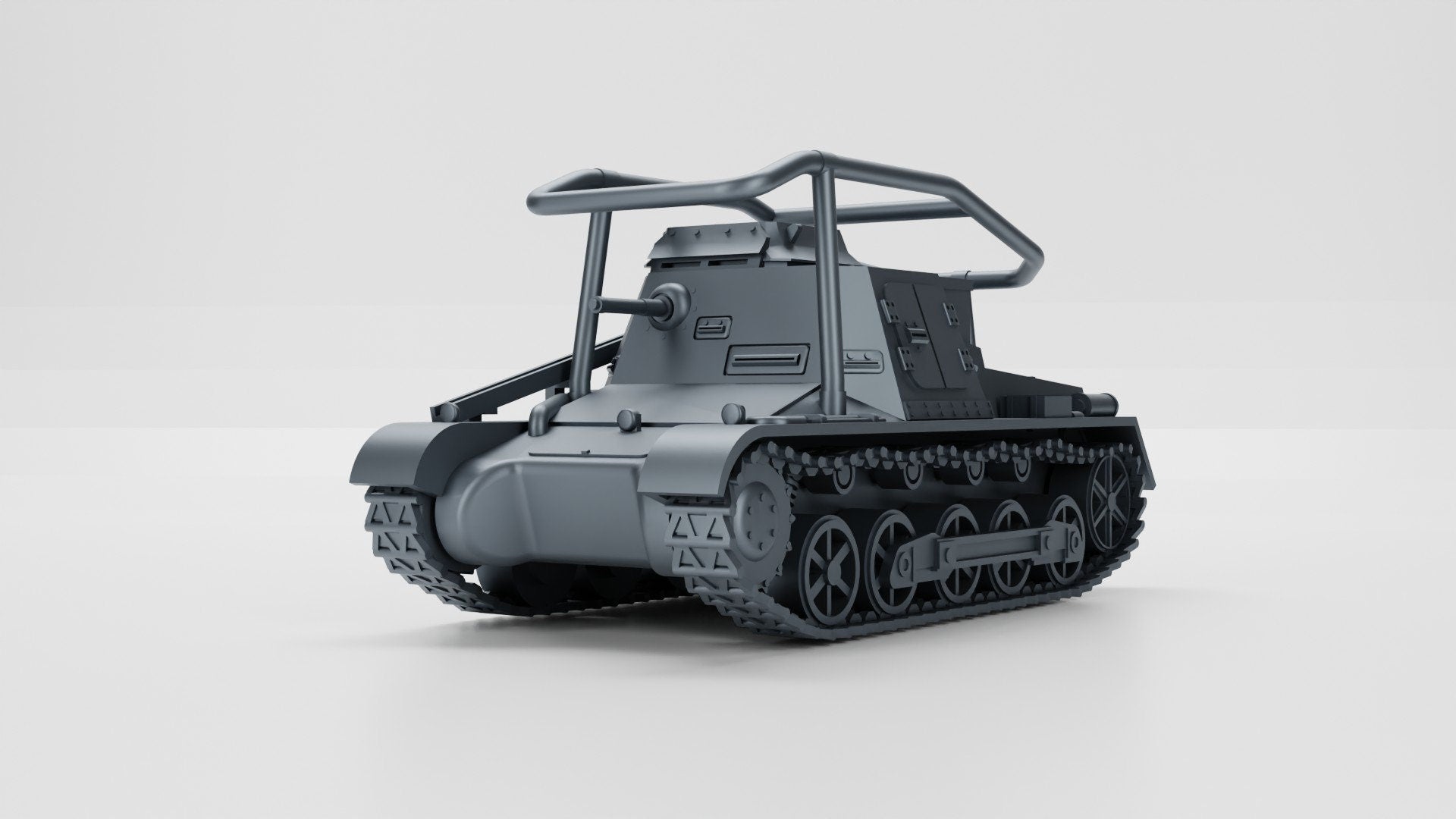 WWII German Command Tank Sd.Kfz. 265 Panzer I ausf B Late War Radio Version Various Scales Historical Wargaming