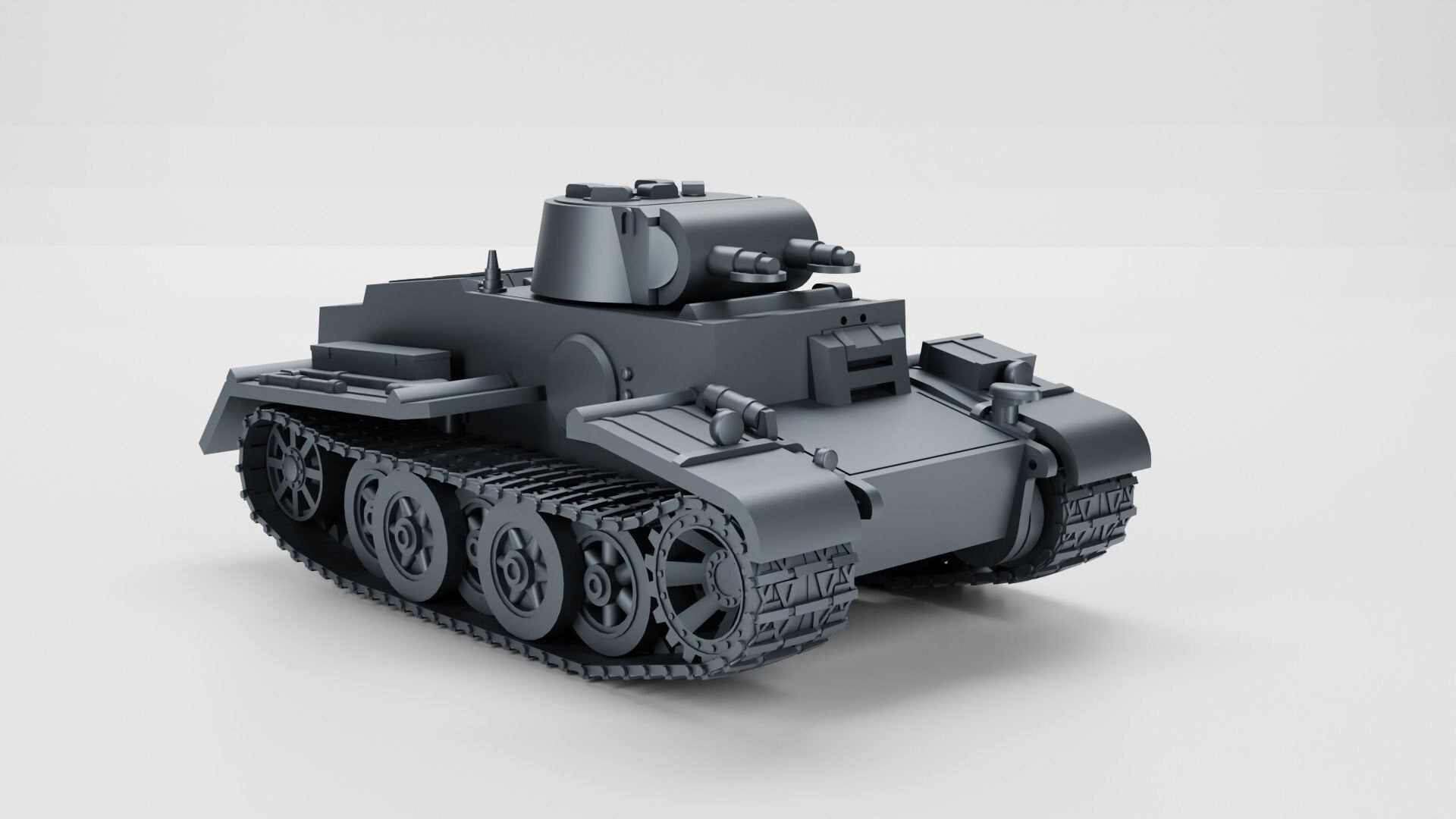 WWII German Panzer I ausf F -Early War Version Various Scales Historical Wargaming (US tariffs are pre-paid by us)