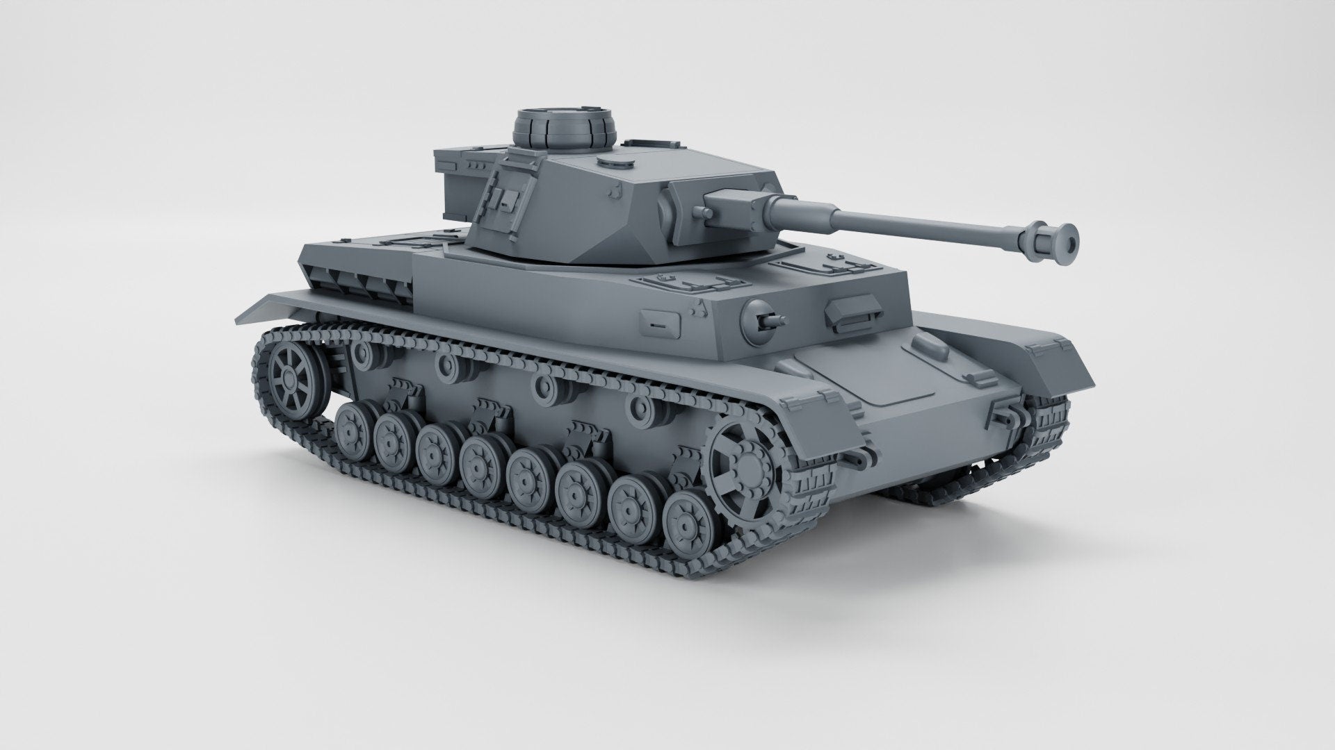 WWII German Panzer IV Ausf G Various Scales Historical Wargaming (US tariffs are pre-paid by us)
