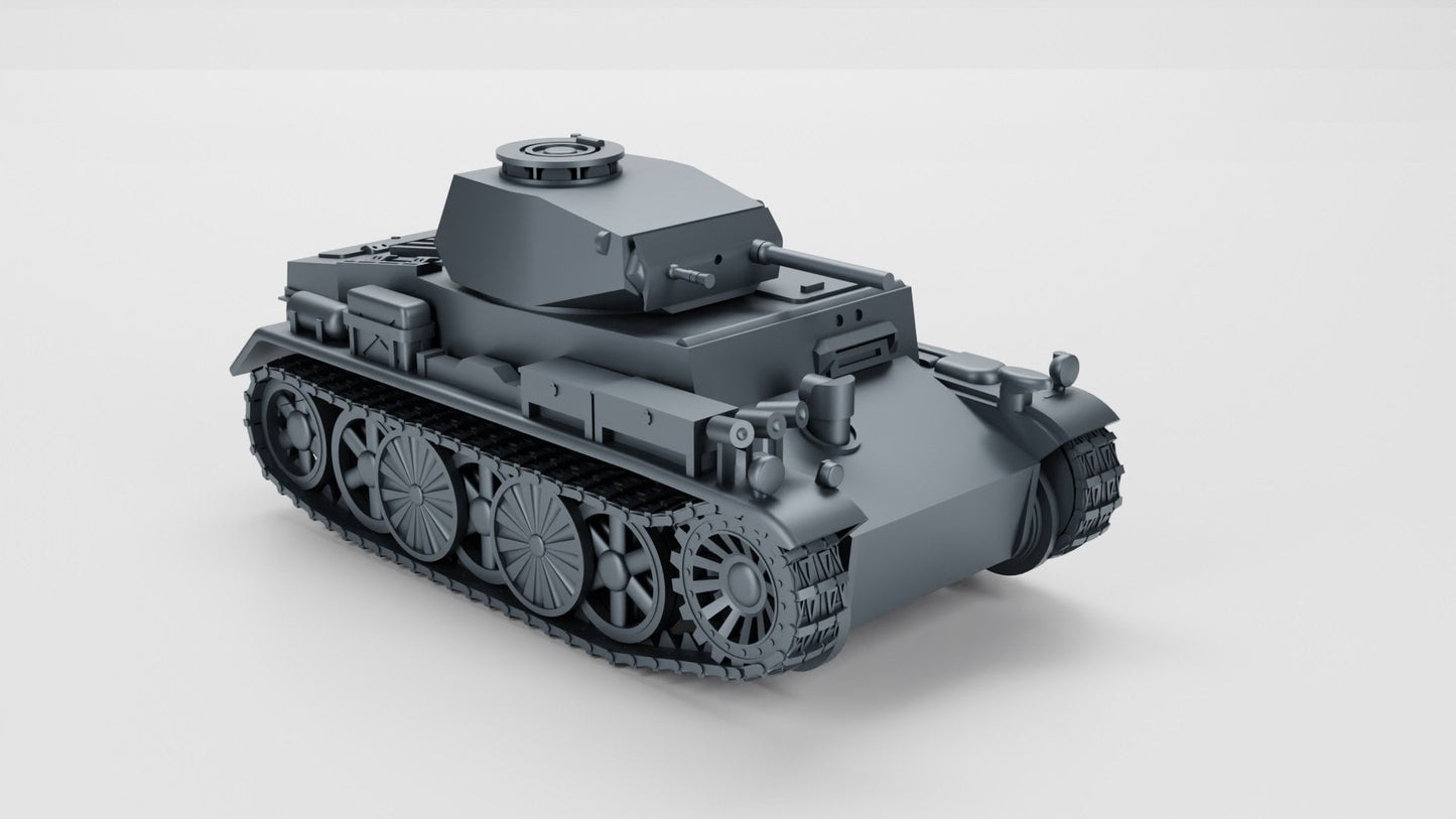 WWII German Panzer I ausf c -Early War Version Various Scales Historical Wargaming (US tariffs are pre-paid by us)