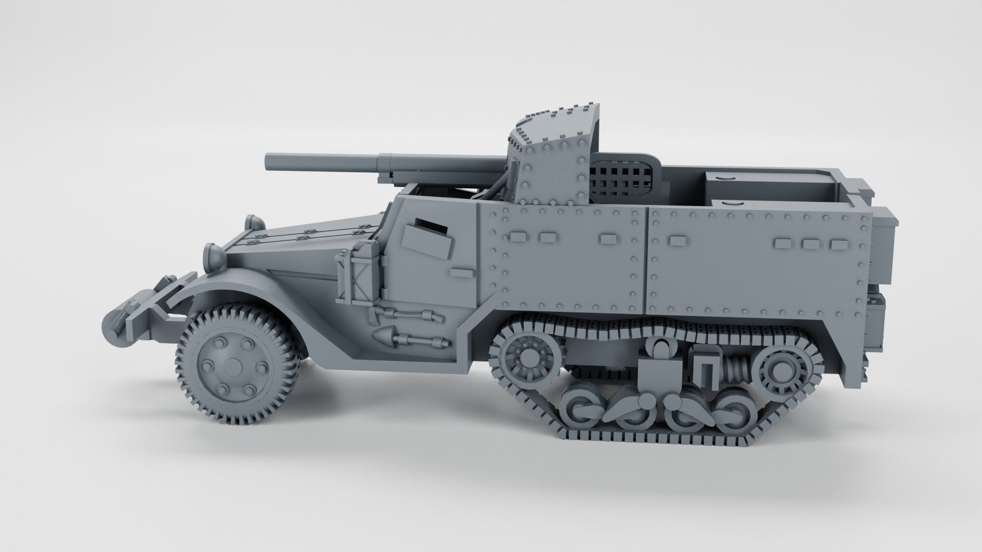 WWII US M3 Gun Motor Carriage Various Scales Historical Wargaming (US tariffs are pre-paid by us)