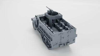 WWII US M5 Halftrack Various Scales Historical Wargaming (US tariffs are pre-paid by us)