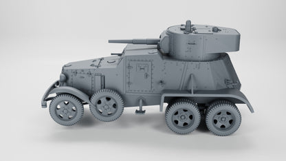 WWII Soviet Heavy Armoured Vehicle Broneavtomobil BA 6 Various Scales Historical Wargaming