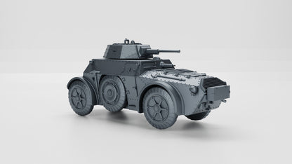 WWII Italian Fiat-Ansaldo Autoblinda 43 Various Scales Historical Wargaming (US tariffs are pre-paid by us)