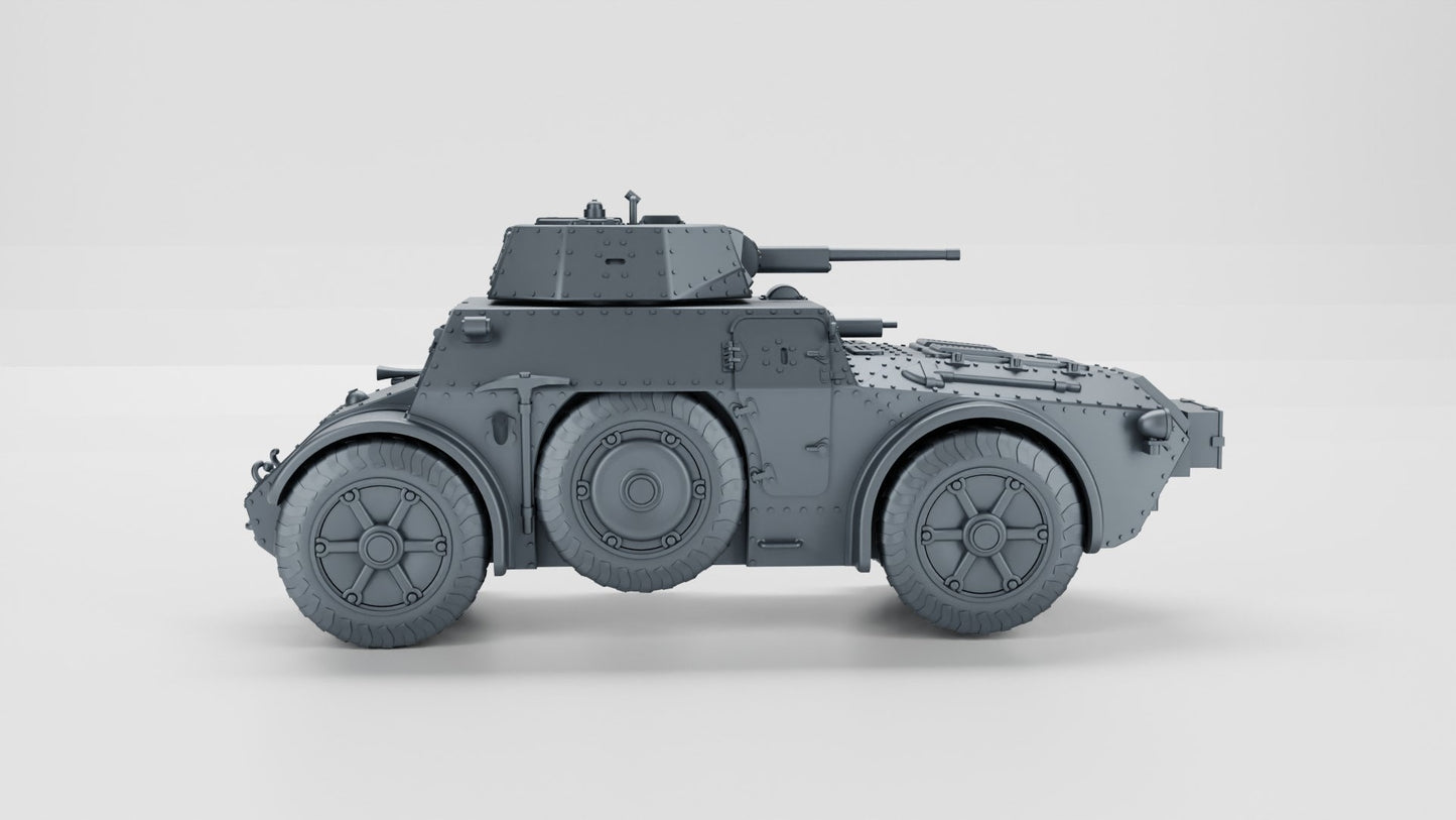 WWII Italian Fiat-Ansaldo Autoblinda 43 Various Scales Historical Wargaming (US tariffs are pre-paid by us)