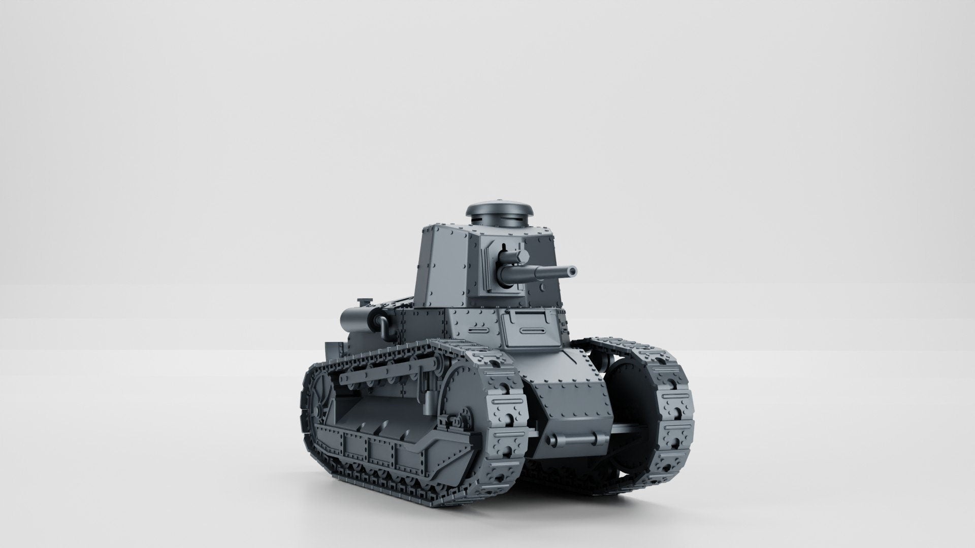 WWII Italian Fiat 3000 mod.30 Various Scales Historical Wargaming