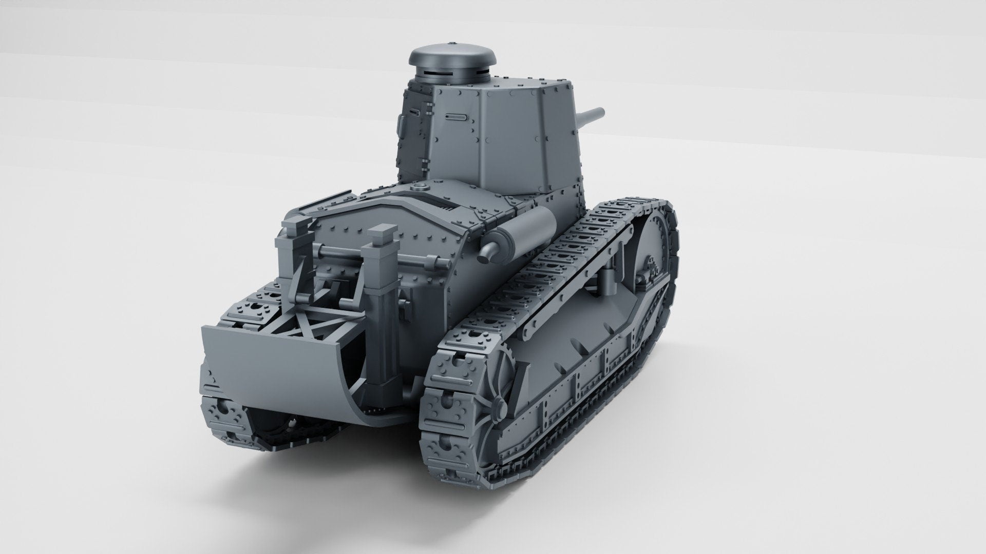 WWII Italian Fiat 3000 mod.30 Various Scales Historical Wargaming (US tariffs are pre-paid by us)