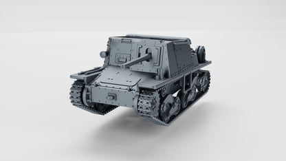 WWII Italy Self-Propelled Gun Semovente L40 da 47/32 Various Scales Historical Wargaming