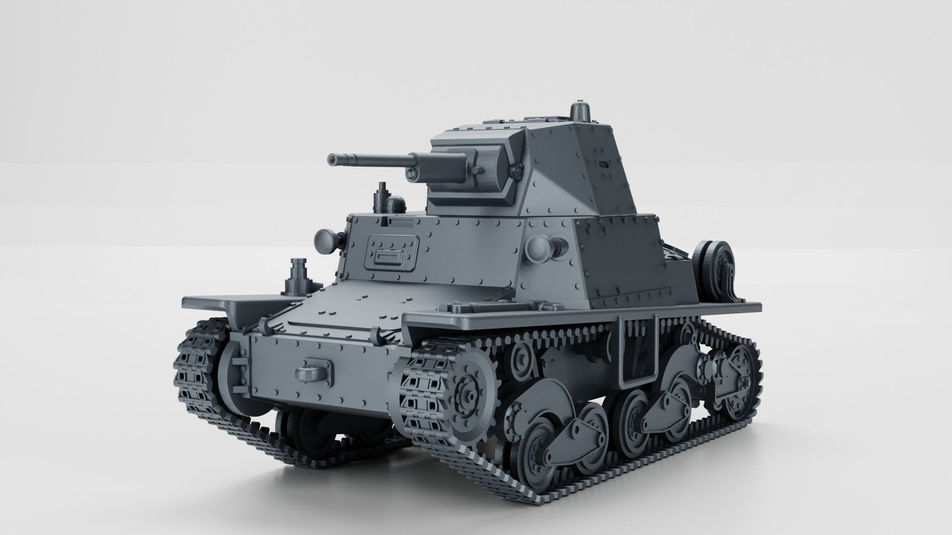 WWII Italian L6 - 40 Light Tank Various Scales Historical Wargaming (US tariffs are pre-paid by us)