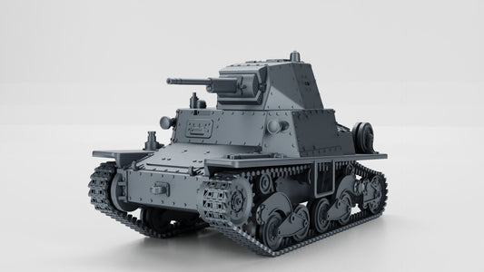 WWII Italian L6 - 40 Light Tank Various Scales Historical Wargaming (US tariffs are pre-paid by us)