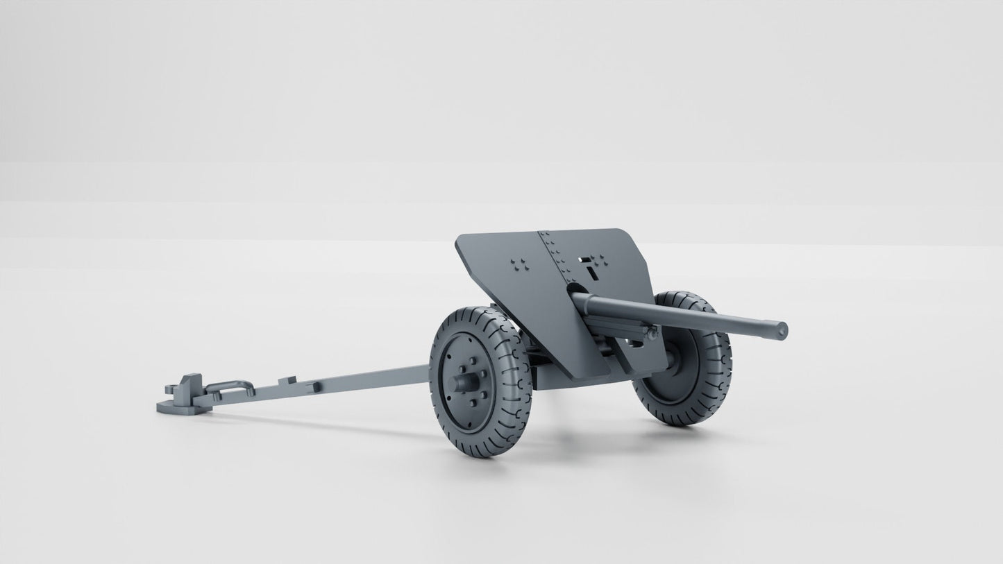 WWII Japanese Type 1 47mm Anti-tank Gun Various Scales Historical Wargaming