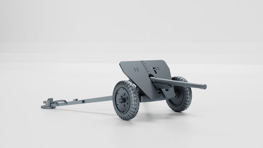 WWII Japanese Type 1 47mm Anti-tank Gun Various Scales Historical Wargaming