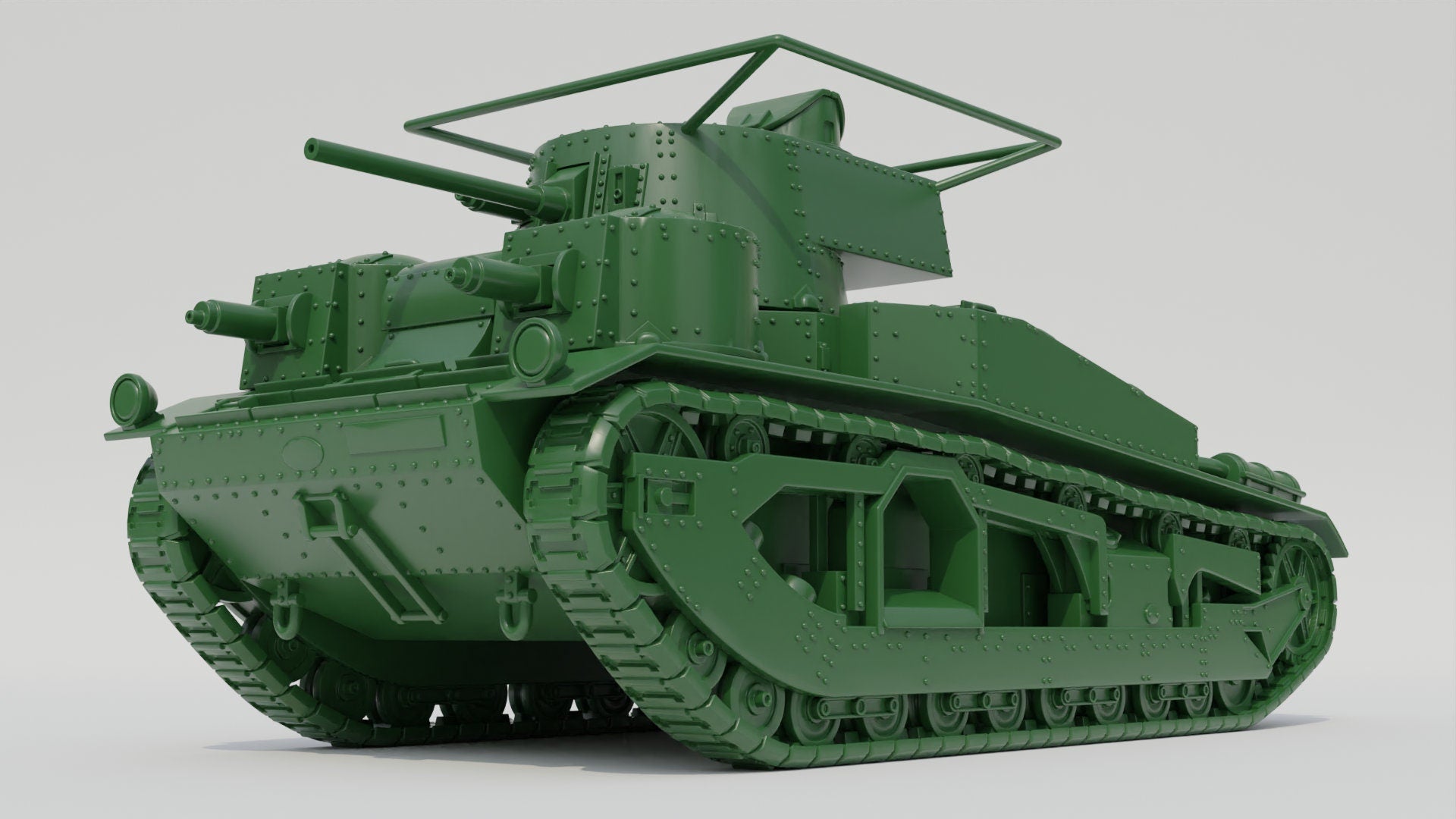 WWII British Vickers Medium Tank Mk.III UK Various Scales Historical Wargaming