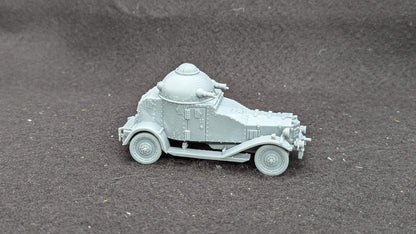 WWII Japanese Vickers Crossley Armoured Car including 5 tops Various Scales Historical Wargaming (US tariffs are pre-paid by us)